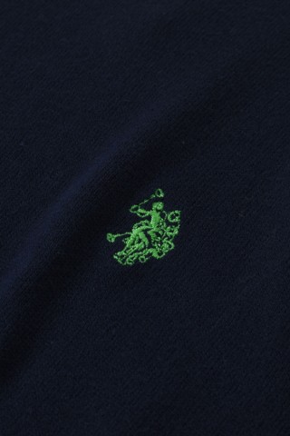 Hanorac barbati US Polo Assn. Sweater Bleumarin Verde