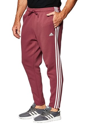 Pantaloni sport barbati Adidas Must Have 3S TP2 Rosu 