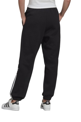 Pantaloni femei Adidas Lounge Fleece Negru