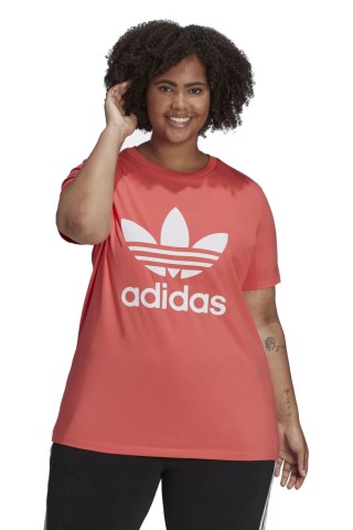 Tricou femei Adidas Adicolor Trefoil Tee Roz