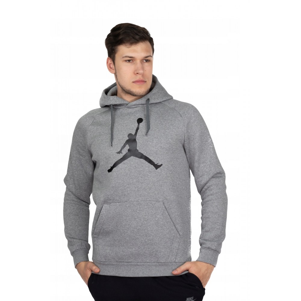 Hanorac barbati Nike Jordan Jumpman Gri